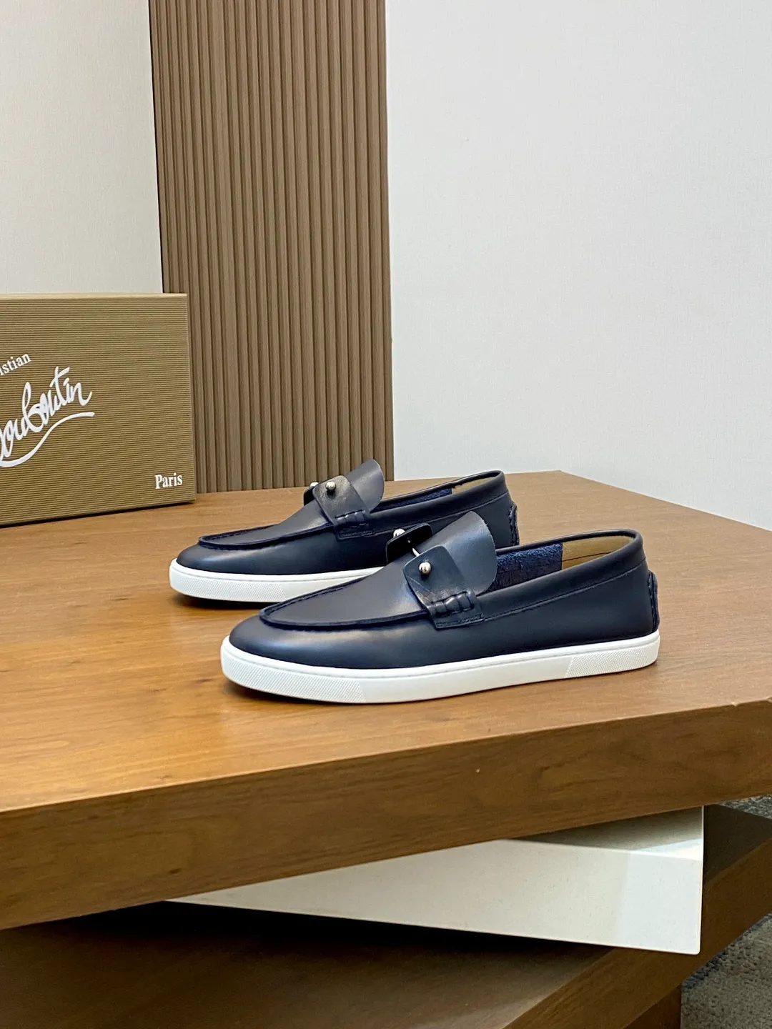 Men's shoes 💰740 christian louboutin (CL red sole shoes) exclusive hot model released 🎈🎈💪Movable latex feet👻Finished outsole line [Deyi] Global supply😝 [Top version]: original imported cowhide upper, top original leather lining, original molded TPU outsole, original 1:1 detail processing, original shoe last, large quantity available from stock, code number: 39-44 (38, 45 customized)